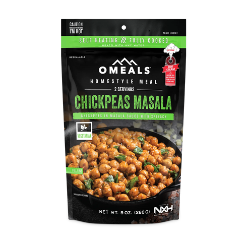 OMEALS® CHICKPEA MASALA -   RJC  OUTDOORS  & LOTS MORE