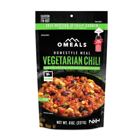 OMEALS® VEGETARIAN CHILI -   RJC  OUTDOORS  & LOTS MORE