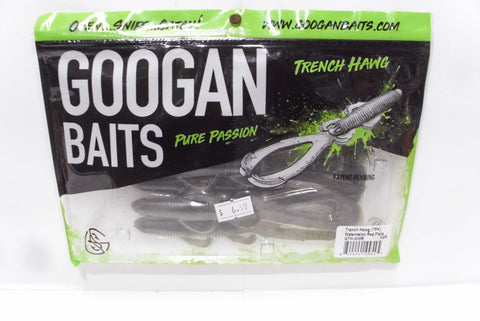GOOGAN Trench Hawg Watermelon Red Flake 108 -   RJC  OUTDOORS  & LOTS MORE