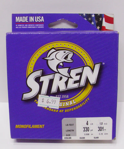 Stren Original Monofilament Fishing Line 4lb 330yd