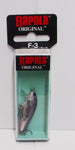 Rapala Original Floating Minnow 03 Fishing Lure 1.5" 1/16oz Shiner