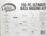 Eagle Claw Lazer Sharp 156-piece Ultimate Bass Rigging Kit -   RJC  OUTDOORS  & LOTS MORE