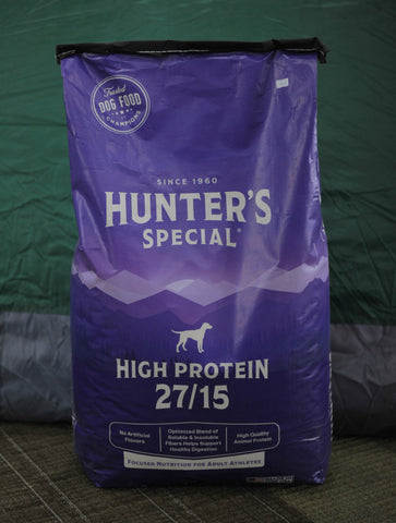 Hunters Pride Hi Protein Dog Food 27/15, 40 lbs. -   RJC  OUTDOORS  & LOTS MORE