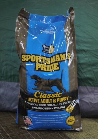 Classic 27/17 Active Adult & Puppy Dry Dog Food, 40-lb Bag -   RJC  OUTDOORS  & LOTS MORE