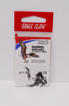 Eagle Claw Barrel Swivel ((SILVER/BLACK) # 20